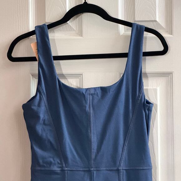 Popilush Sculpt Faux Denim Flare Jumpsuit XL – Retro, Y2K, Streetwear Style - Picture 8 of 8